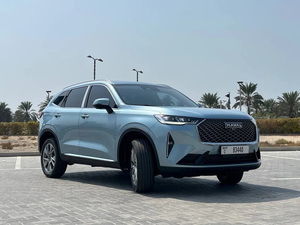 Haval H6 2024 Light Blue front side