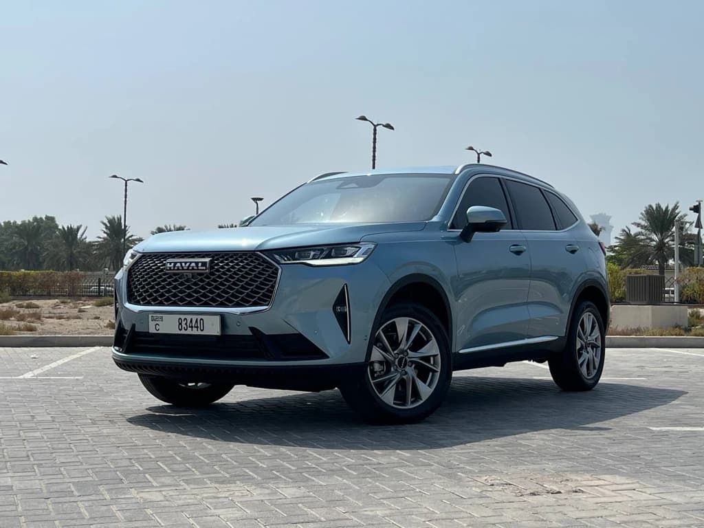 Haval H6 2024 Light Blue front side