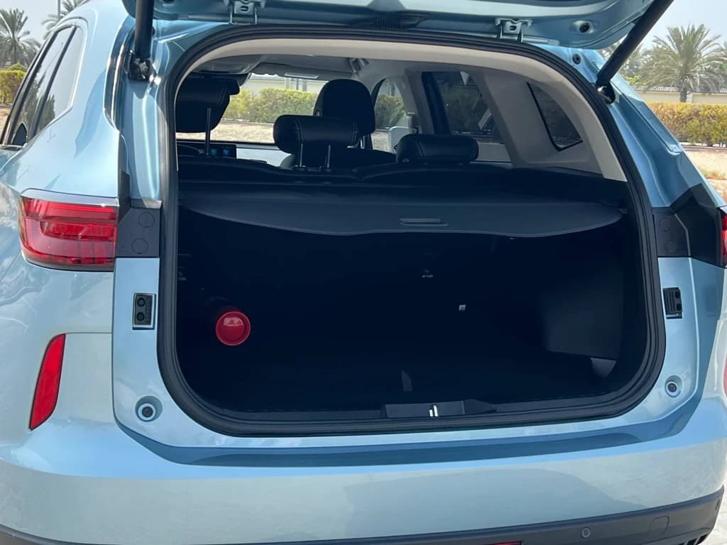 Haval H6 2024 Light Blue trunk interior