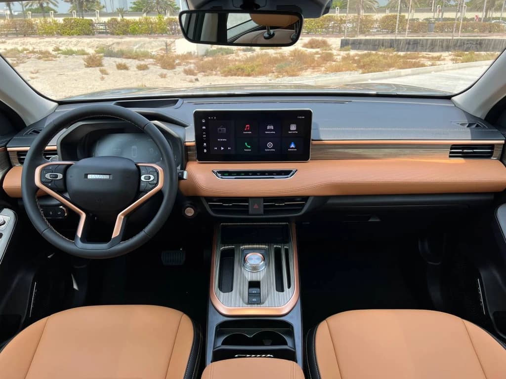 Haval Jolion 2024 Gray dashboard