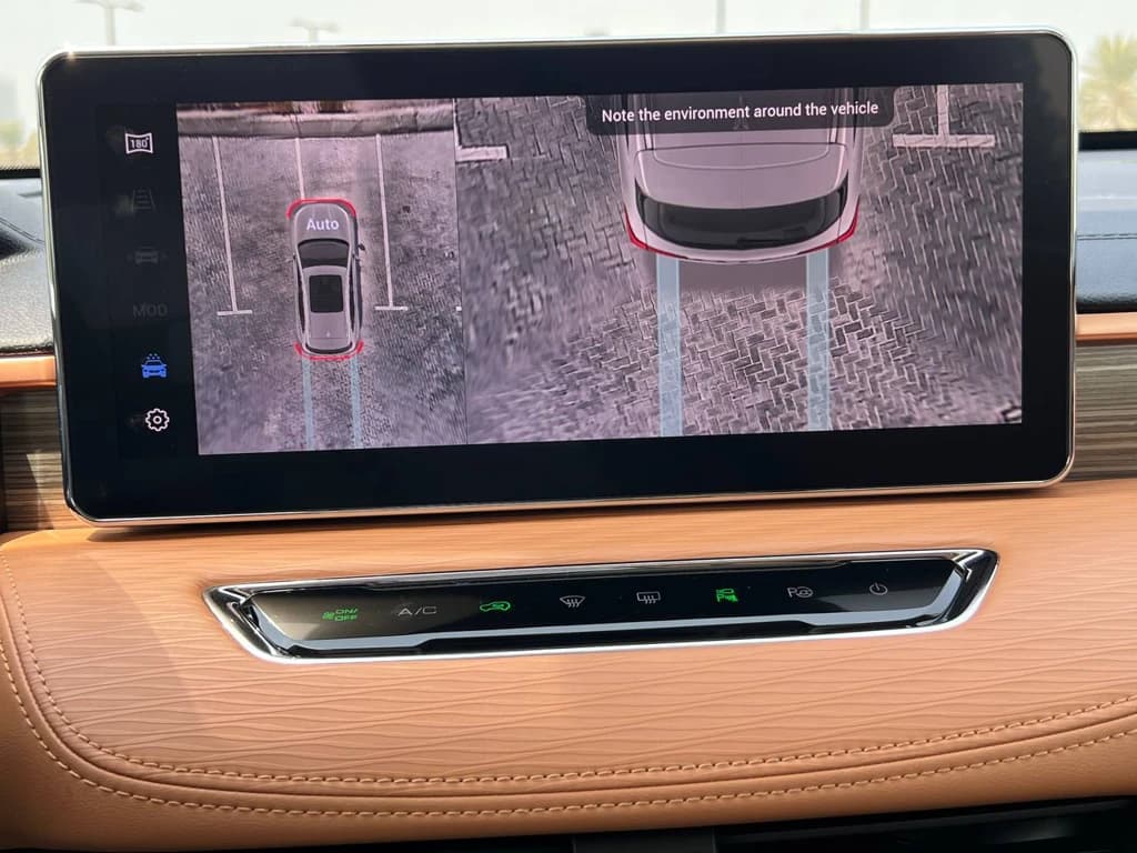 Haval Jolion 2024 Gray infotainment screen