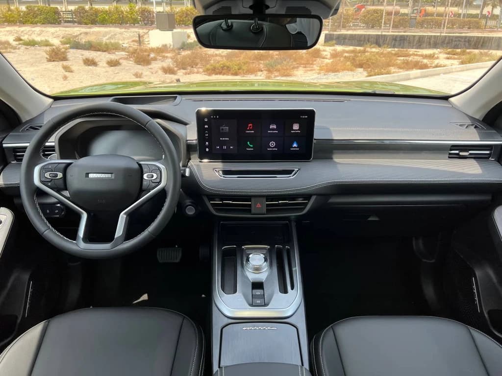 Haval Jolion 2024 Green dashboard