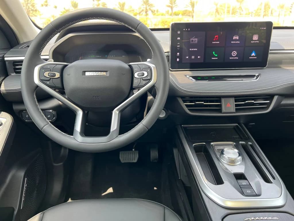 Haval Jolion 2024 Green dashboard