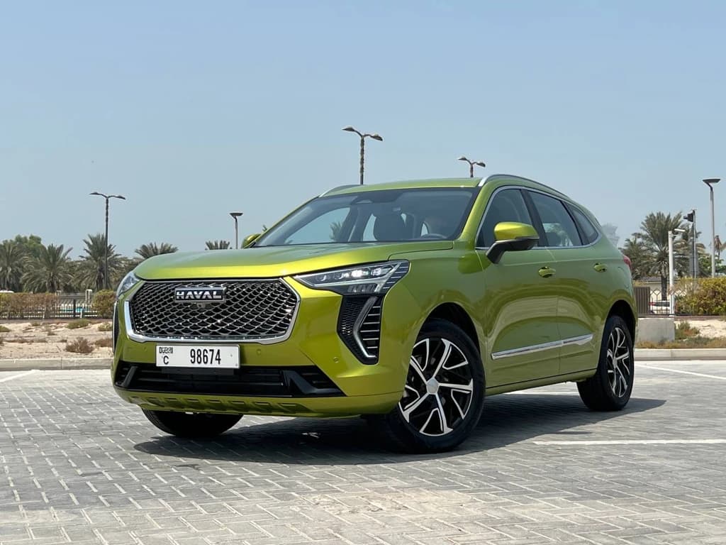 Haval Jolion 2024 Green front side