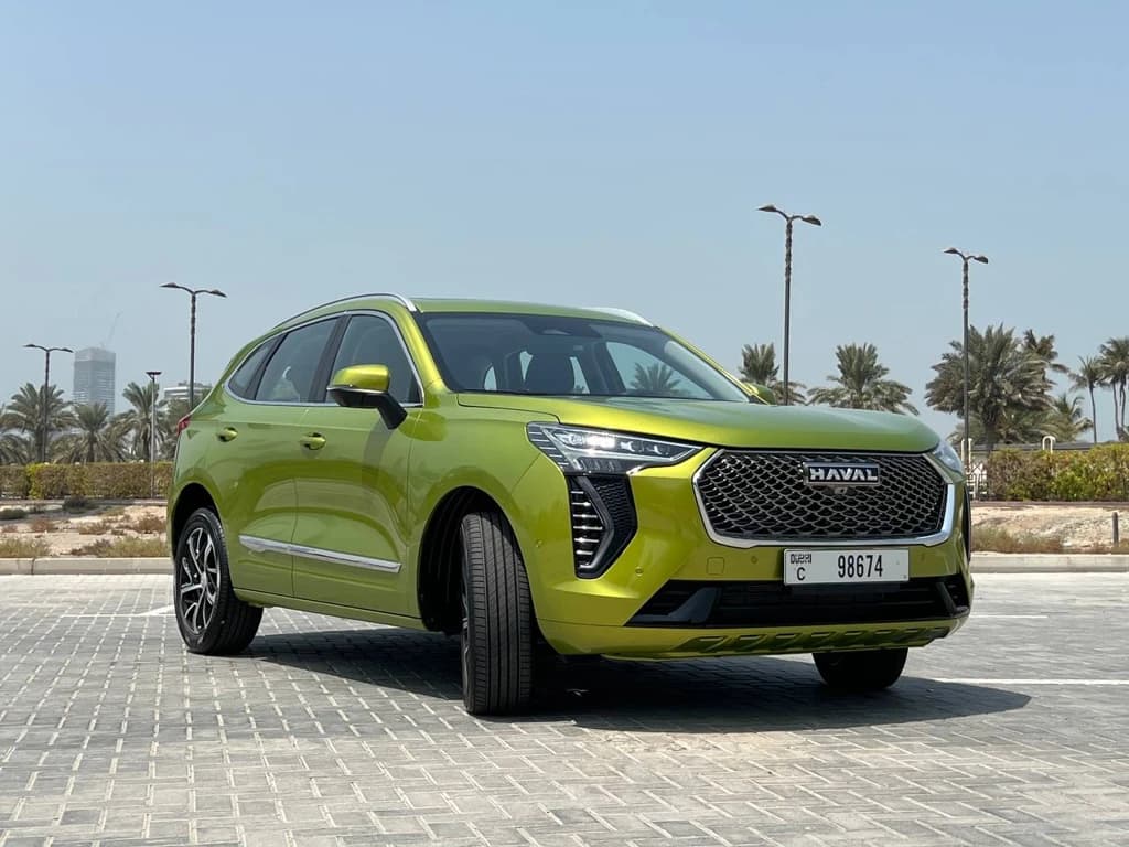 Haval Jolion 2024 Green front side