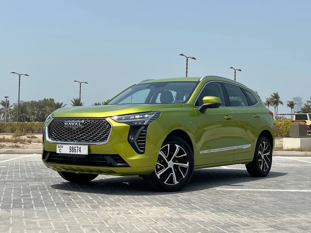 Haval Jolion 2024 Green front side