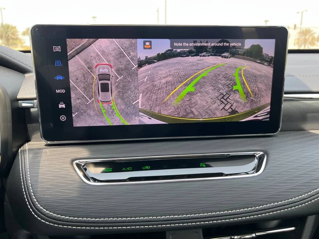 Haval Jolion 2024 Green infotainment screen