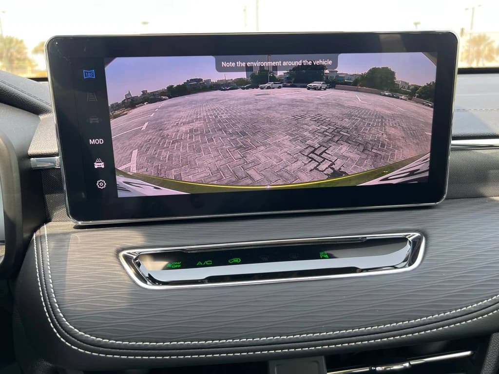 Haval Jolion 2024 Green infotainment screen