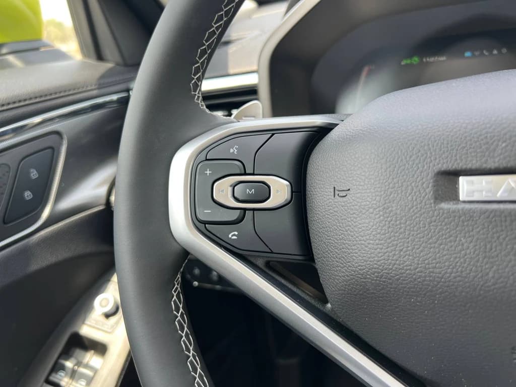 Haval Jolion 2024 Green steering wheel