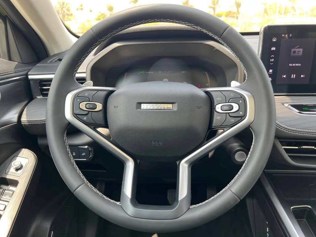 Haval Jolion 2024 Green steering wheel