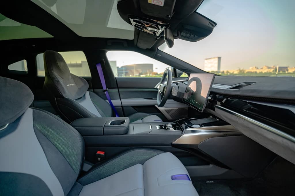 HiPhi Z 2023 Gray interior front