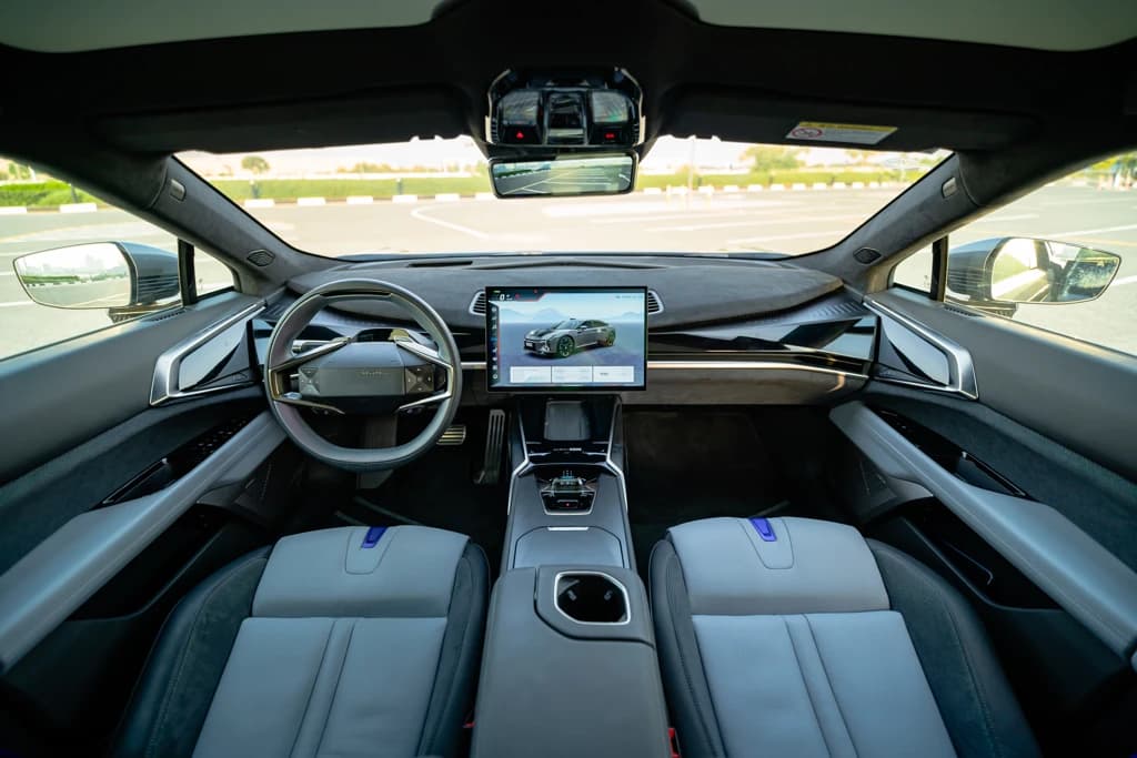 HiPhi Z 2023 Gray interior front