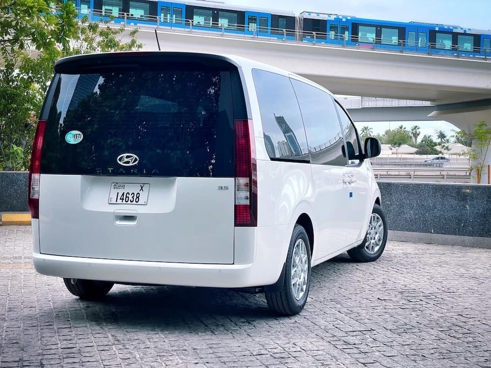 Hyundai Staria 2022 White rear side