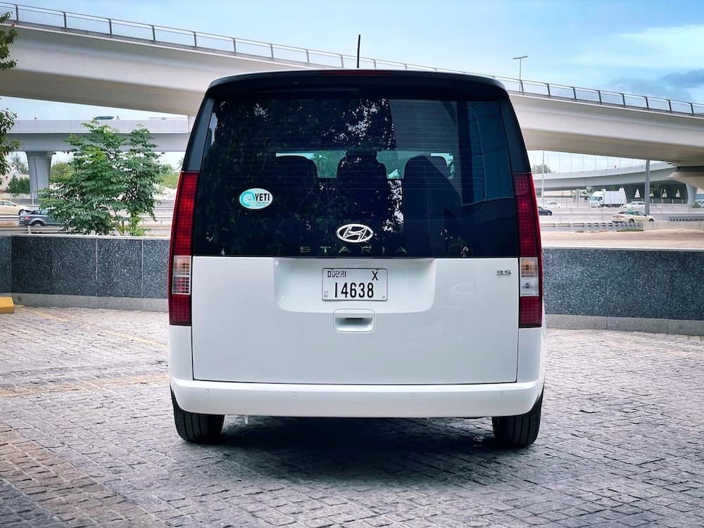 Hyundai Staria 2022 White rear