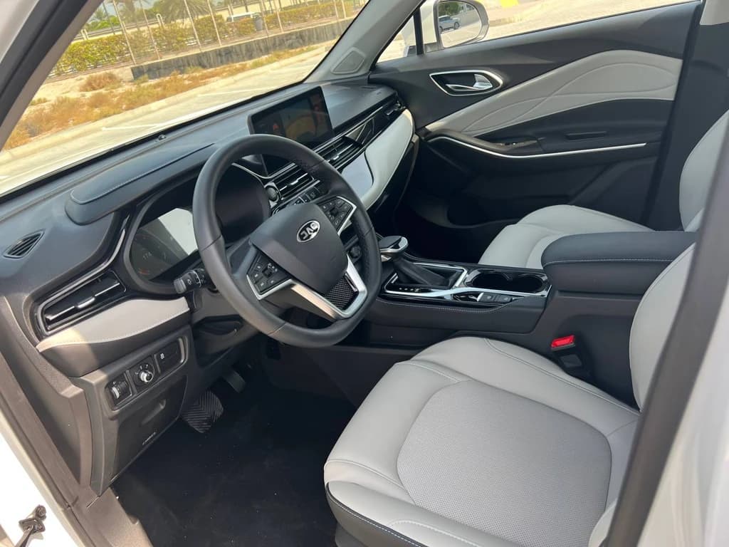 JAC JS4 2023 Light Blue dashboard