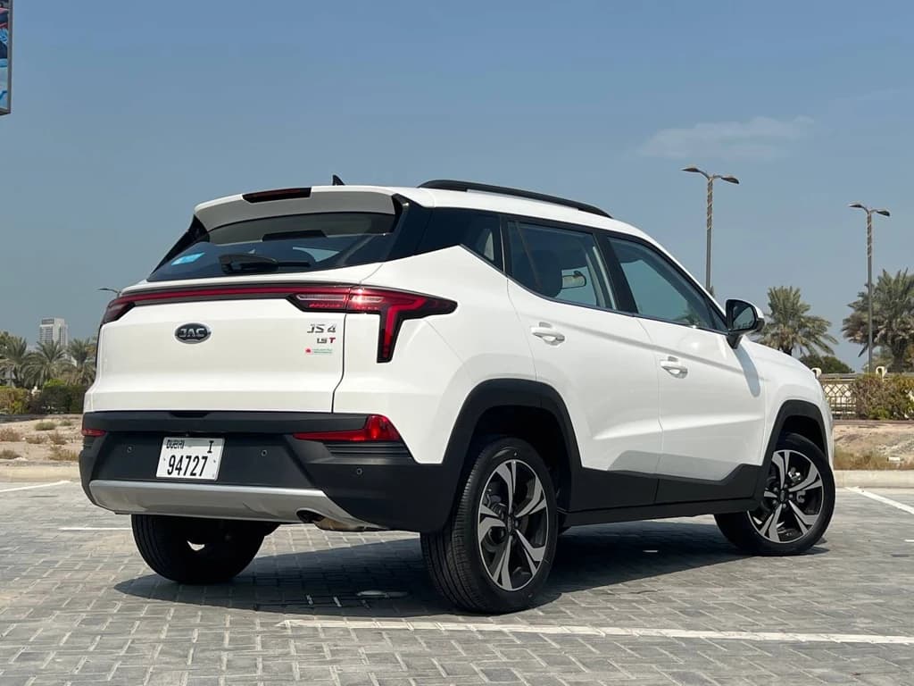 JAC JS4 2023 White rear side