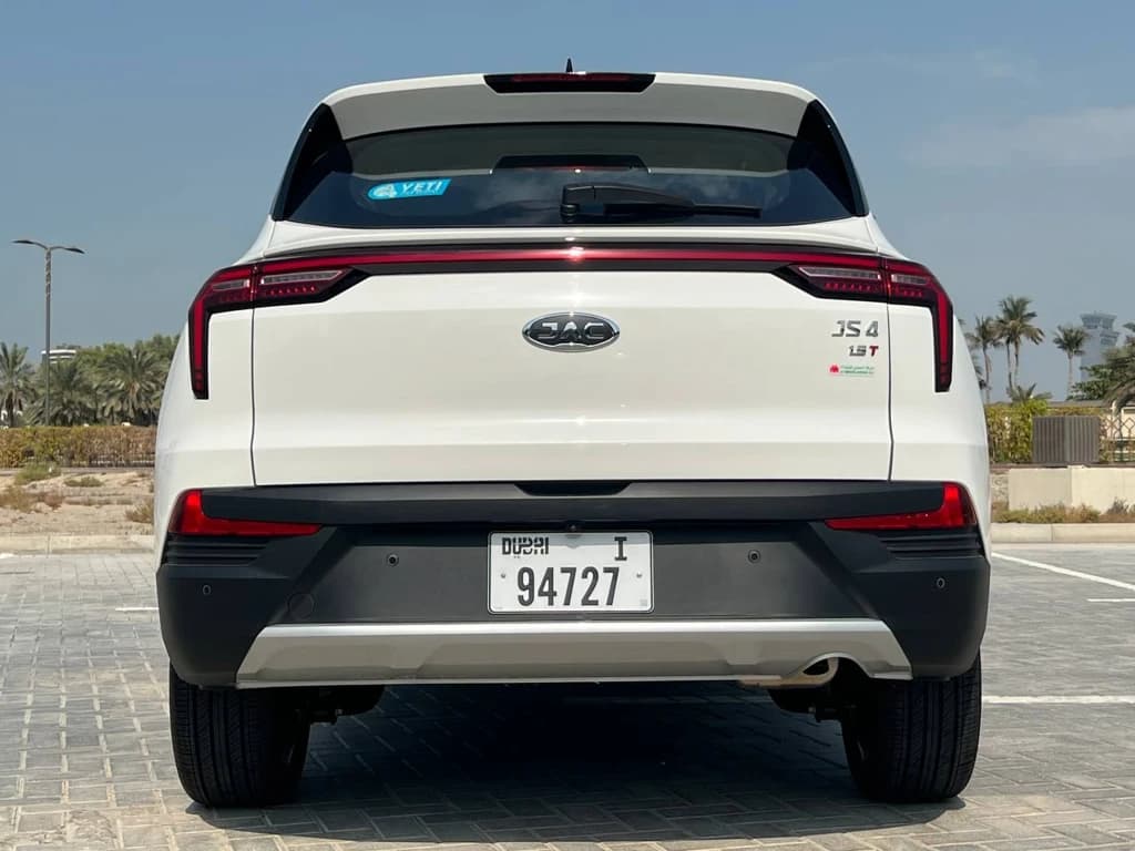 JAC JS4 2023 White rear