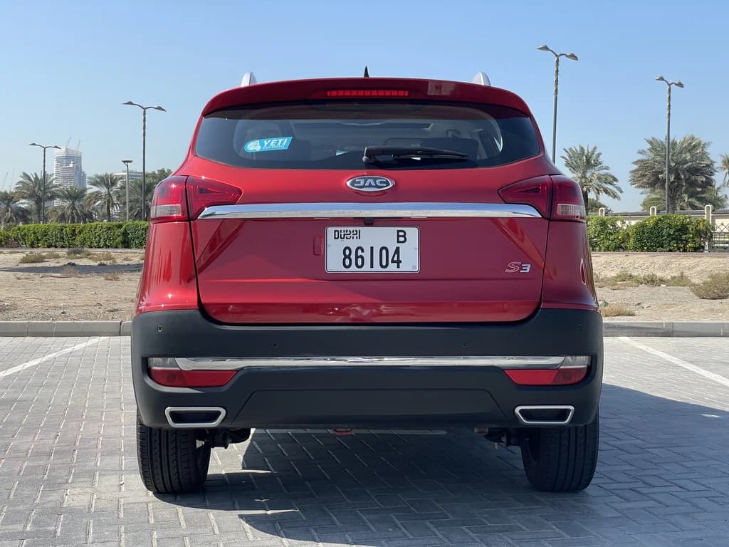 JAC S3 2023 Red rear