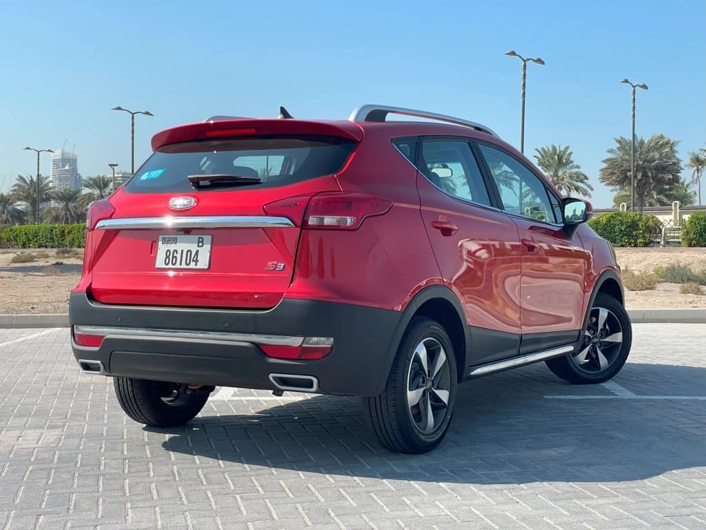 JAC S3 2024 Red rear side