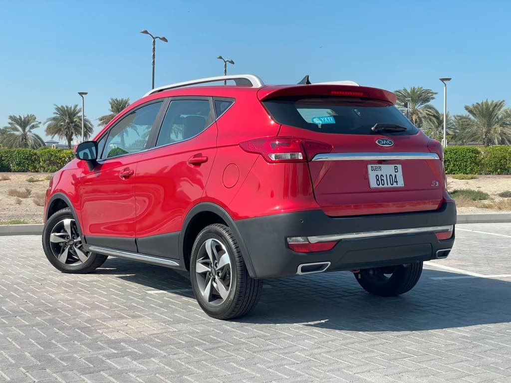 JAC S3 2024 Red rear side