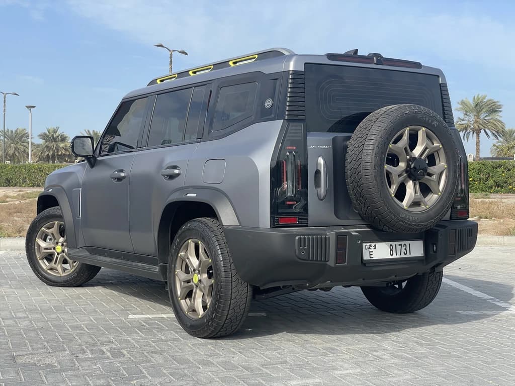Jetour T2 2026 Gray rear side