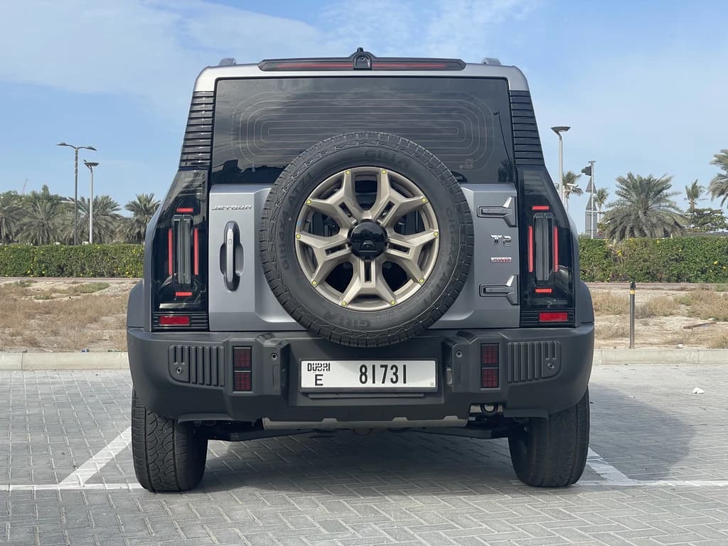 Jetour T2 2026 Gray rear