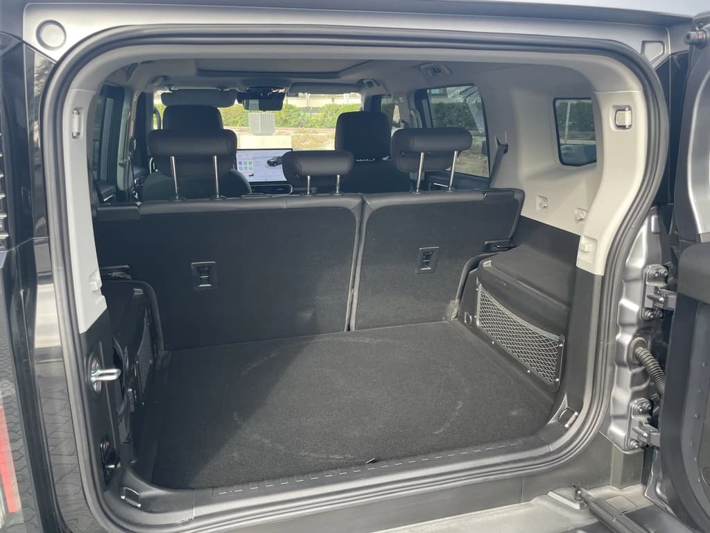 Jetour T2 2026 Gray trunk interior