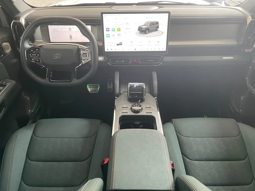 Jetour T2 2026 White dashboard