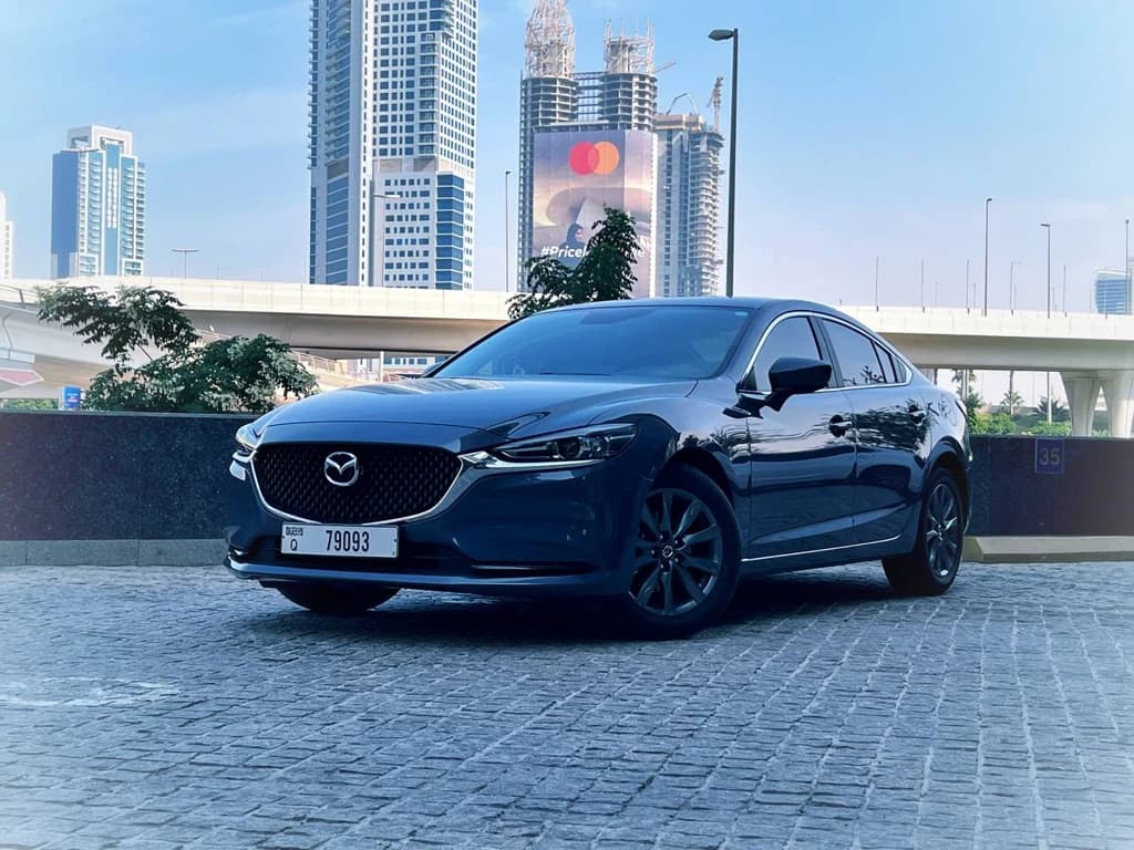 Mazda 6 2023 Blue front side