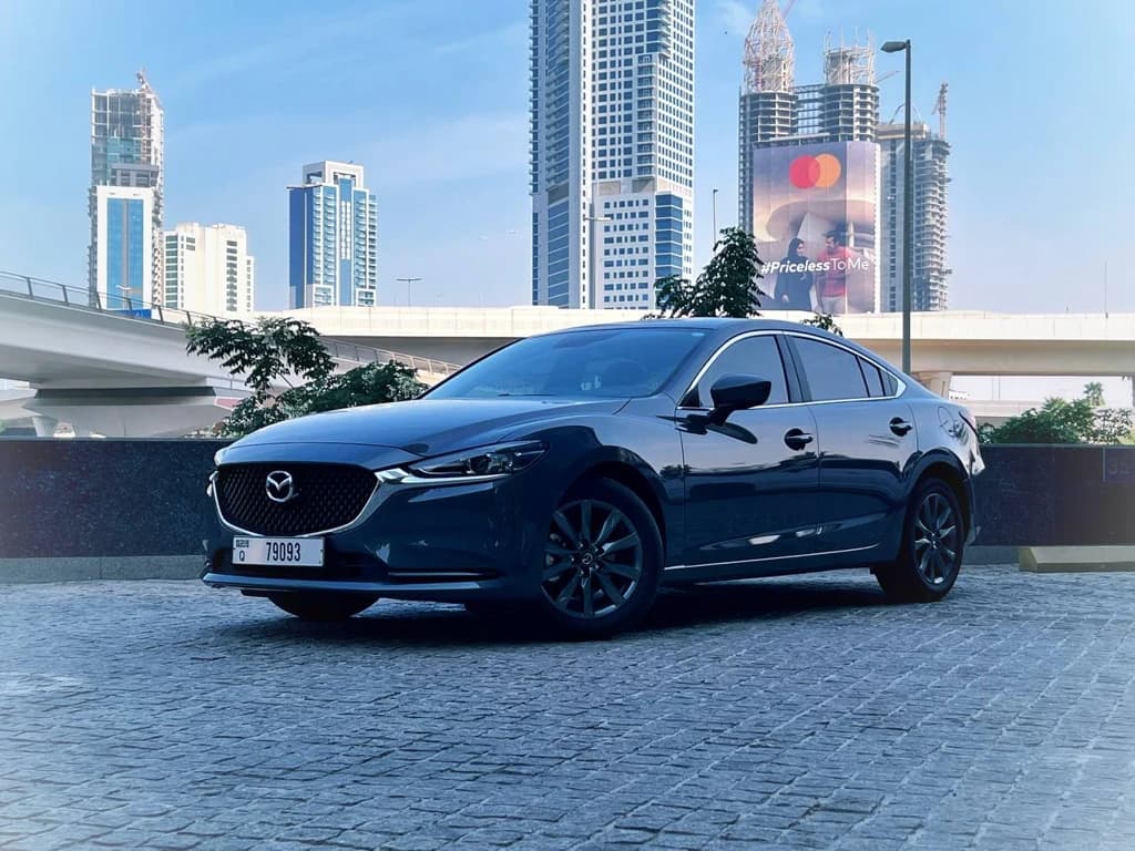 Mazda 6 2023 Blue front side