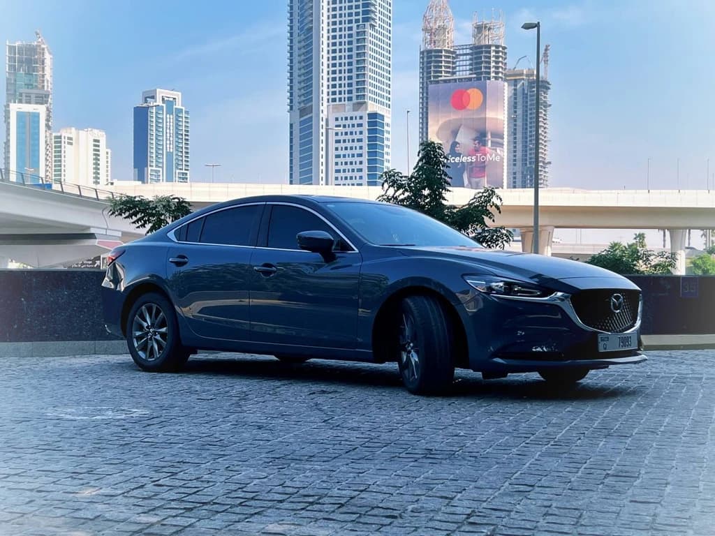 Mazda 6 2023 Blue front side