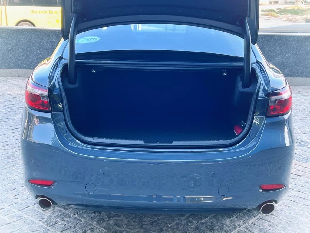 Mazda 6 2023 Blue trunk interior