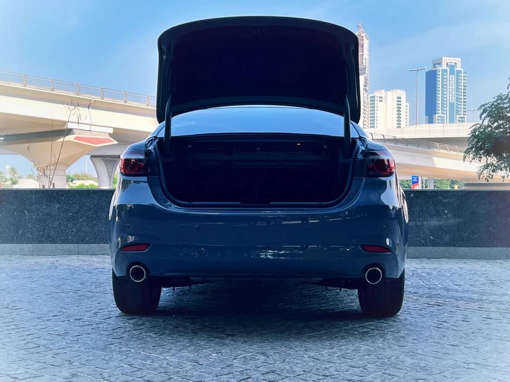 Mazda 6 2023 Blue trunk open