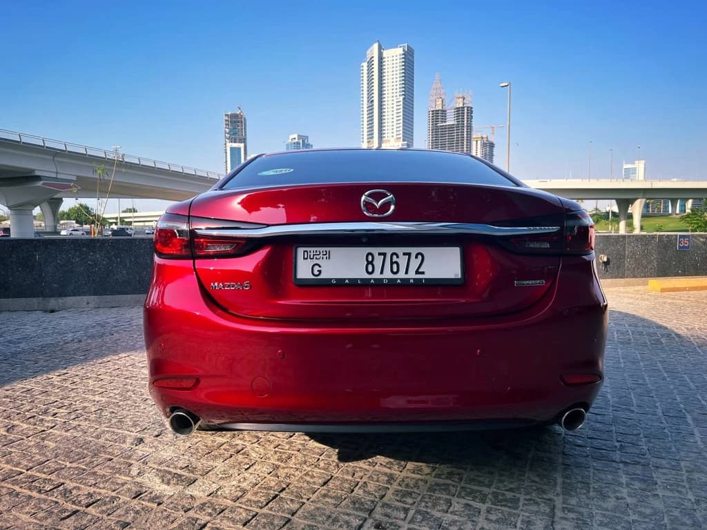 Mazda 6 2023 Red rear