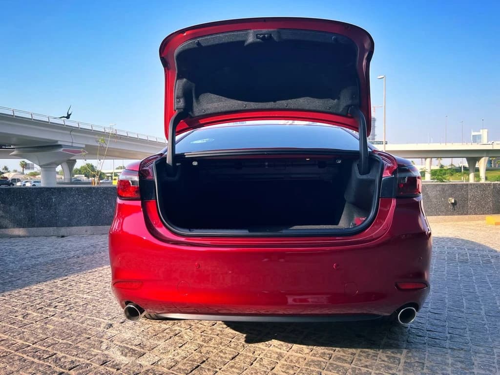 Mazda 6 2023 Red trunk open