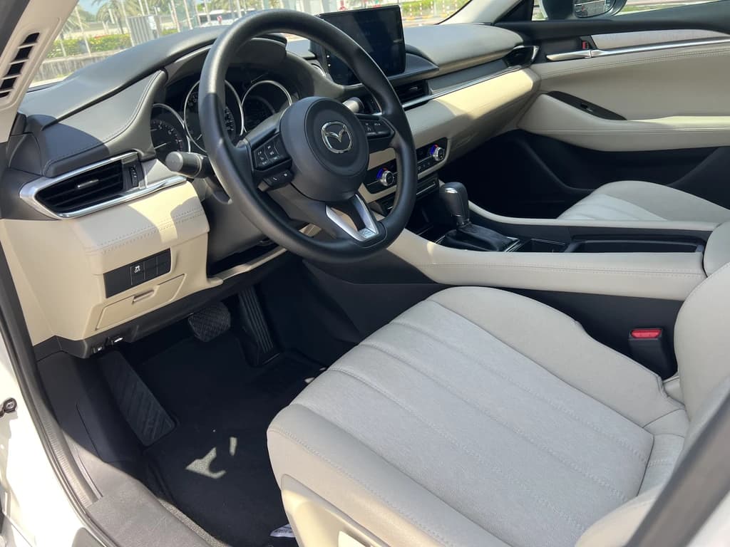 Mazda 6 2023 White interior front