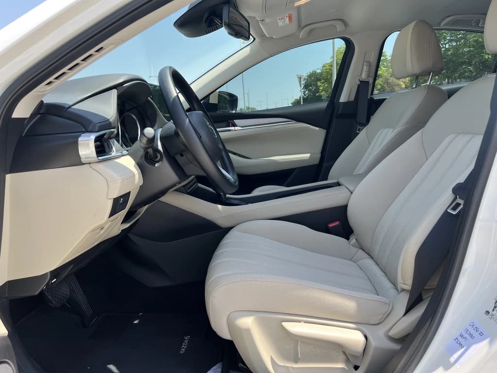 Mazda 6 2023 White interior front