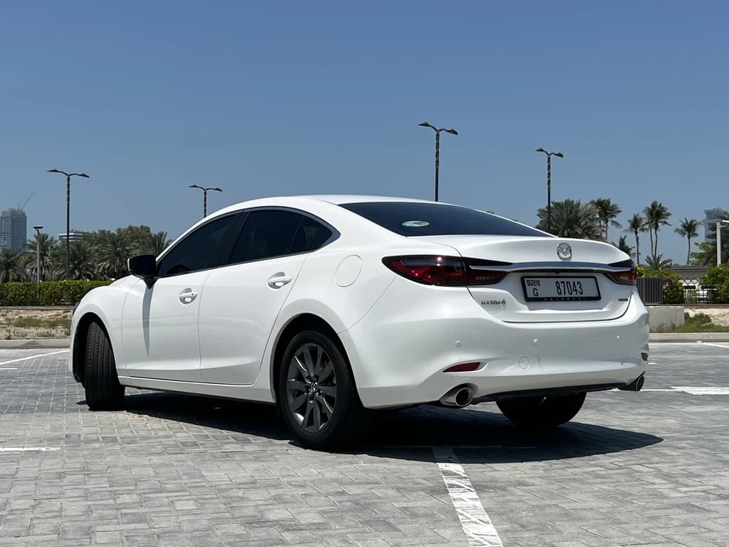 Mazda 6 2023 White rear side