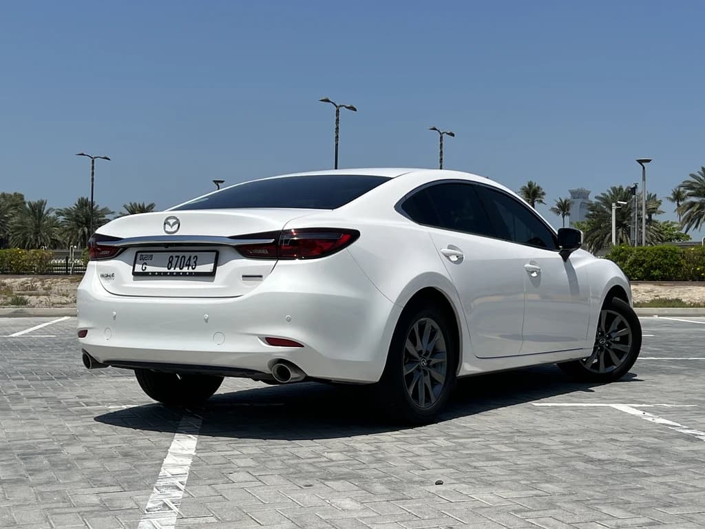 Mazda 6 2023 White rear side