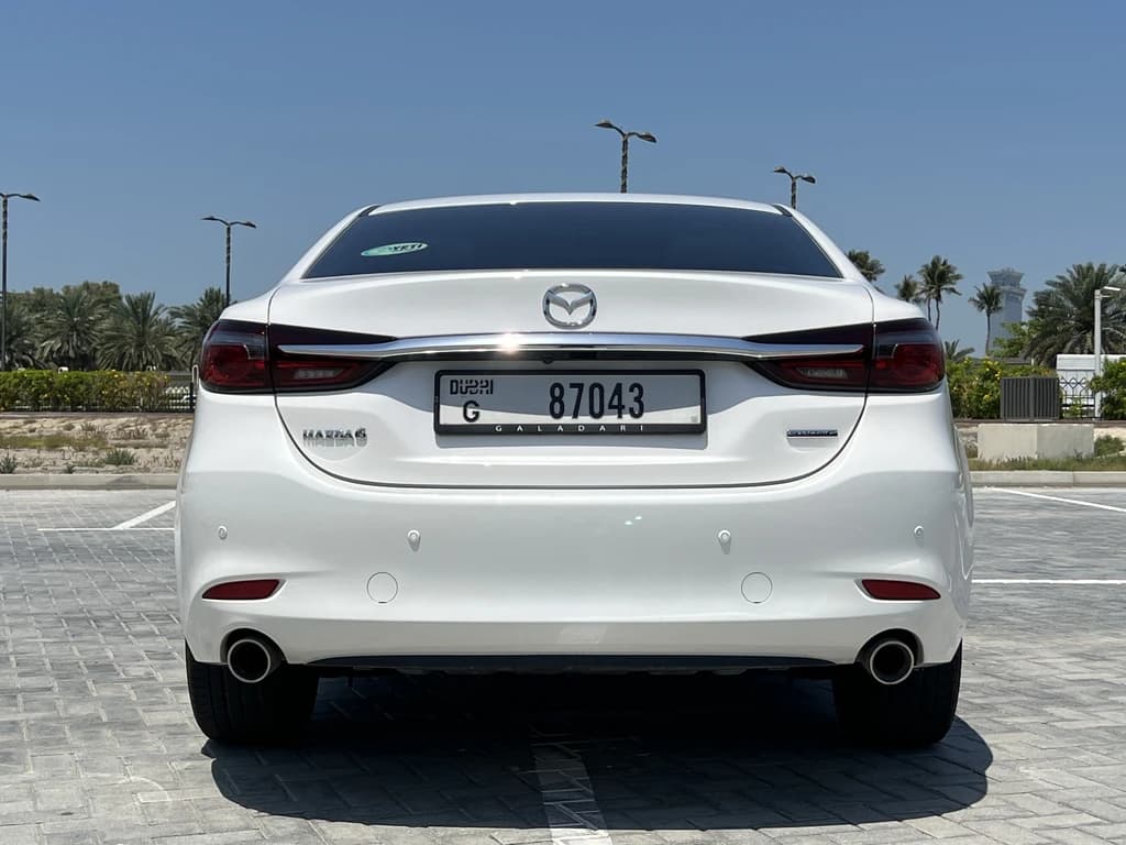 Mazda 6 2023 White rear