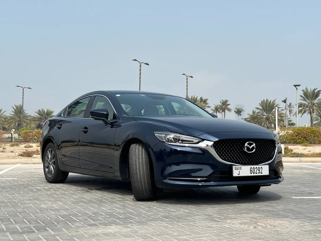 Mazda 6 2024 Blue front side