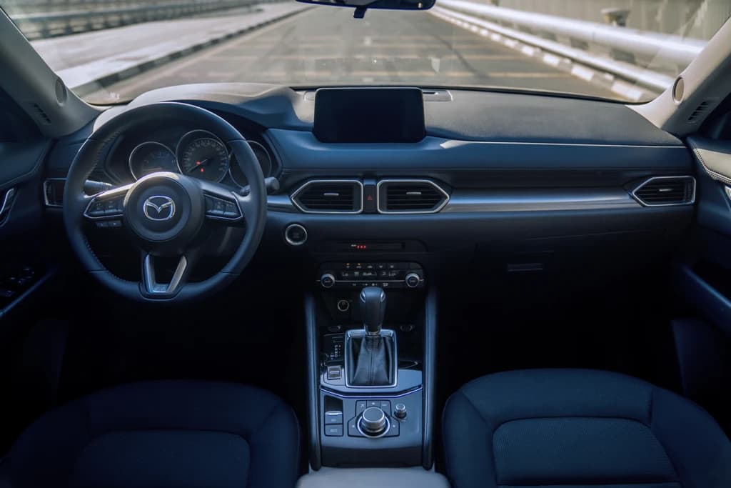 Mazda CX-5 2023 Blue dashboard