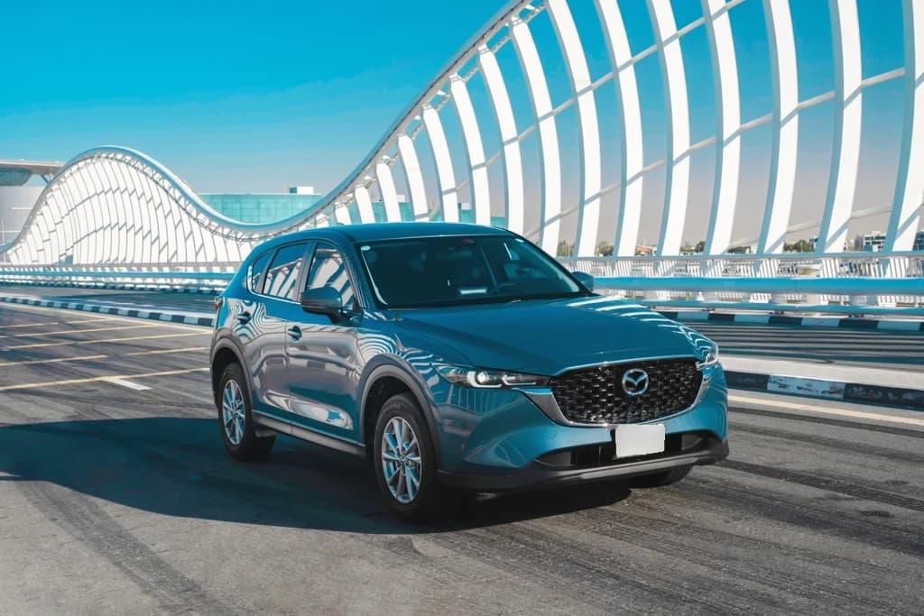 Mazda CX-5 2023 Blue front side