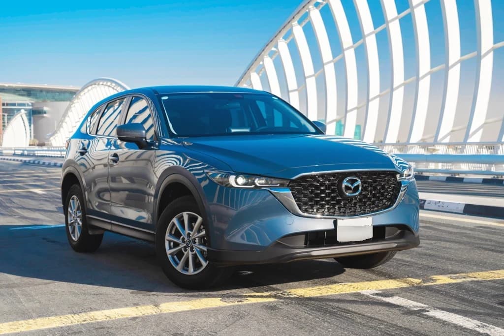 Mazda CX-5 2023 Blue front side