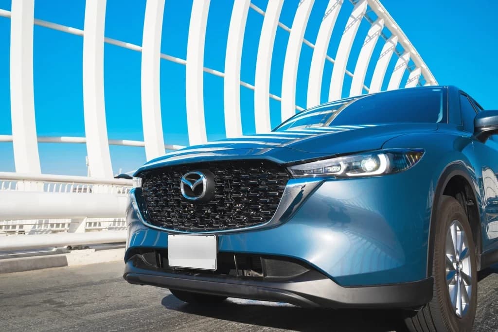 Mazda CX-5 2023 Blue front side