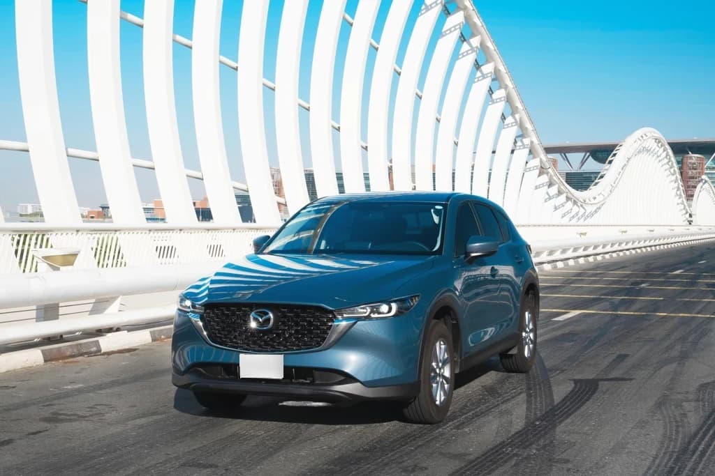 Mazda CX-5 2023 Blue front side