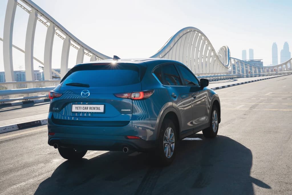 Mazda CX-5 2023 Blue rear side