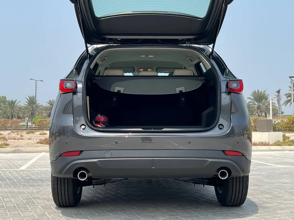 Mazda CX-5 2024 Gray trunk open