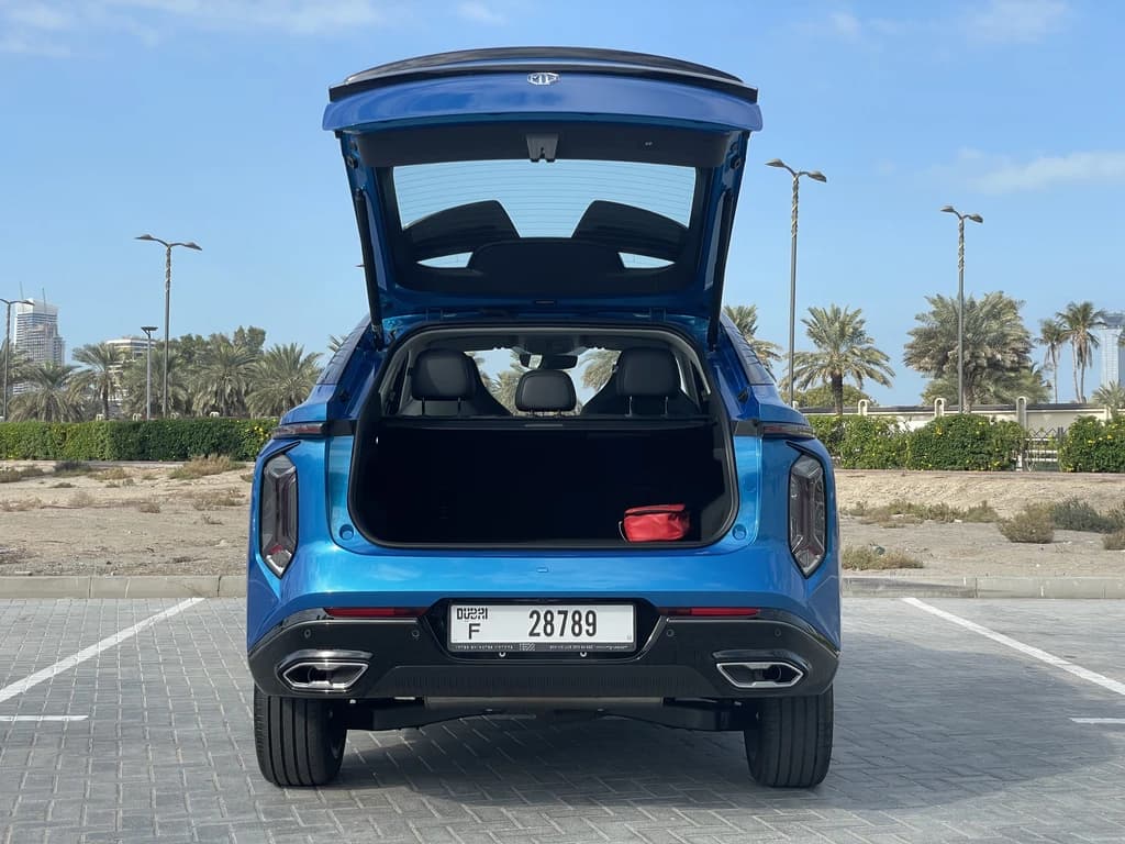 MG Whale 2024 Blue trunk open