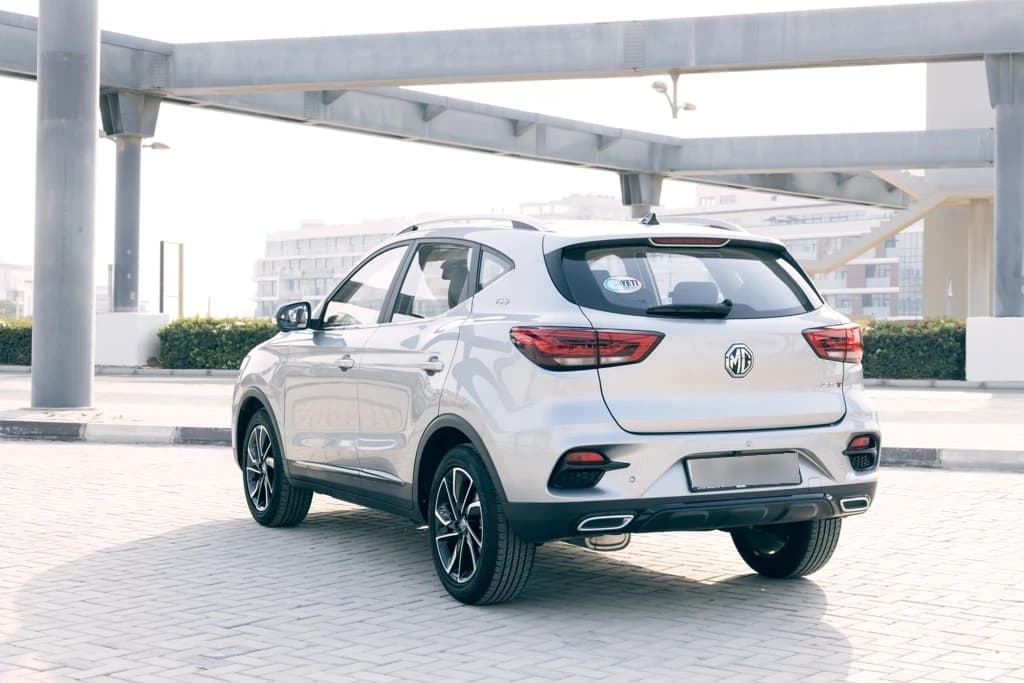 MG ZS 2023 Silver rear side